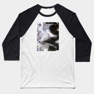 Let's Go Fishing - Abstract Painting Baseball T-Shirt